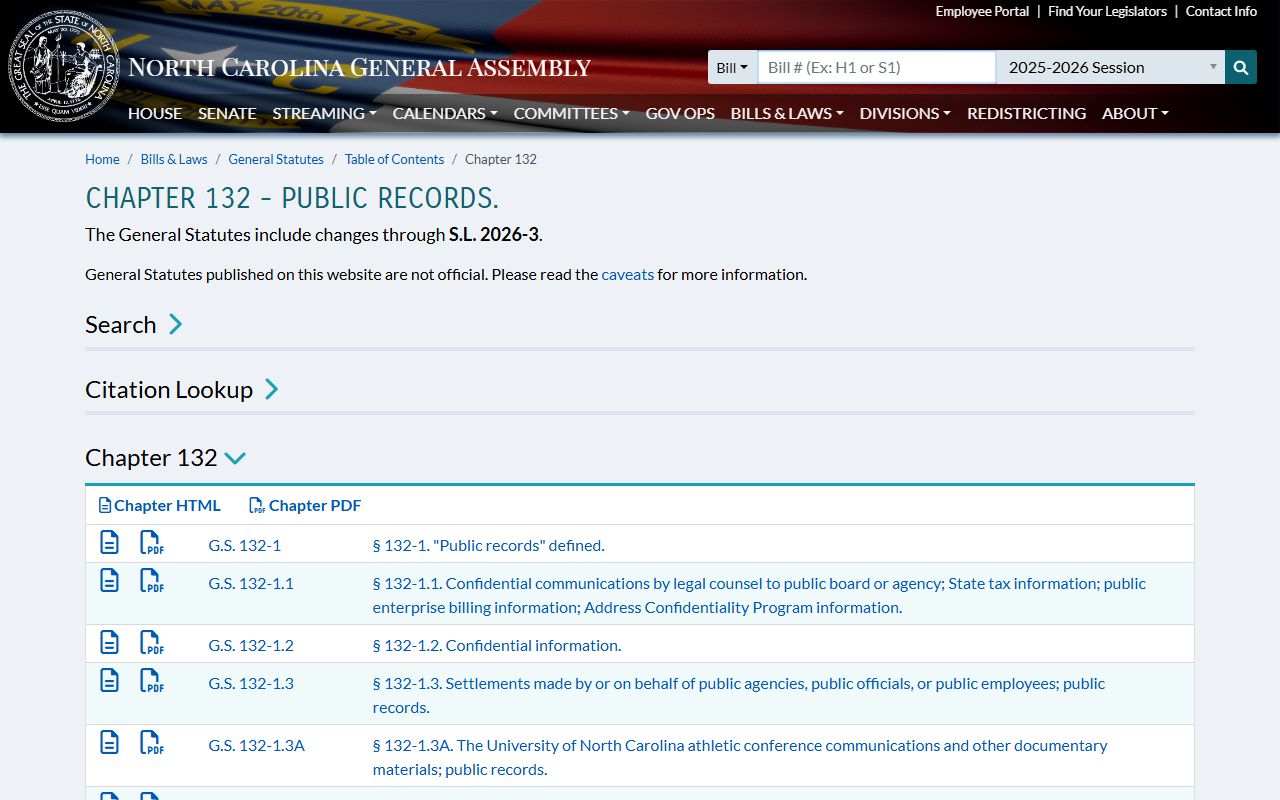 Dare County Clerk of Superior Court records and North Carolina public records law
