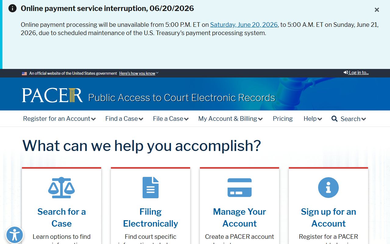 Dare County Superior Court records compared with PACER federal case access